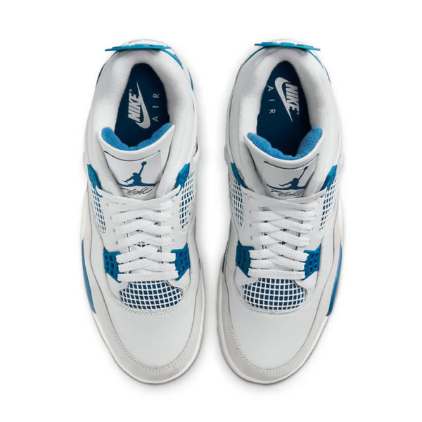 Air Jordan 4 Retro Blu Military - immagine 3