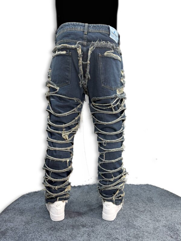 Jeans Straight strappati - immagine 3